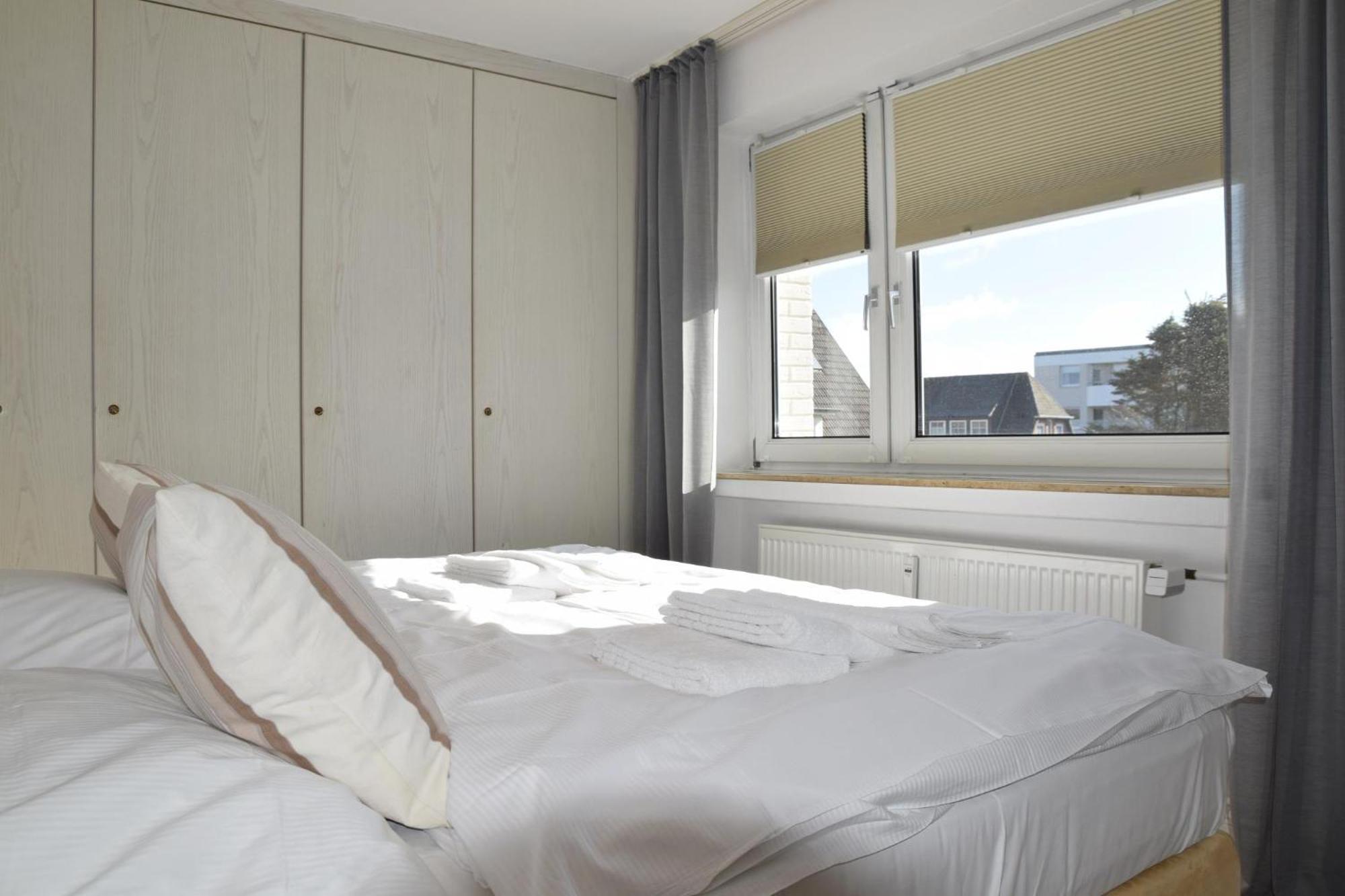 App Seebrise In Westerland Mit Balkon Am Strand Inkl Parkplatz Buitenkant foto