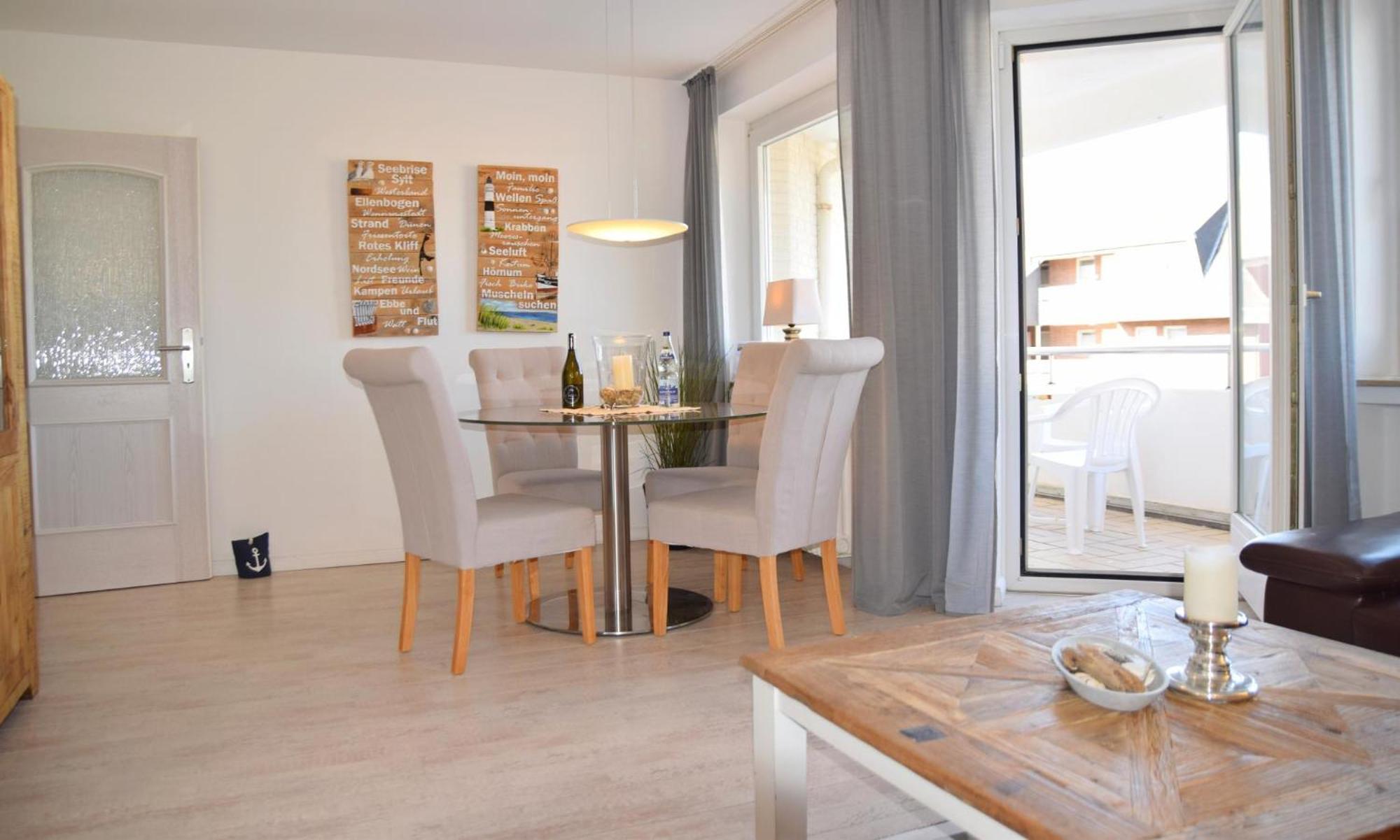 App Seebrise In Westerland Mit Balkon Am Strand Inkl Parkplatz Buitenkant foto