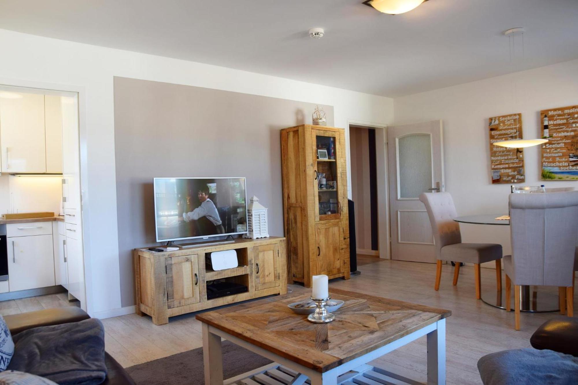 App Seebrise In Westerland Mit Balkon Am Strand Inkl Parkplatz Buitenkant foto